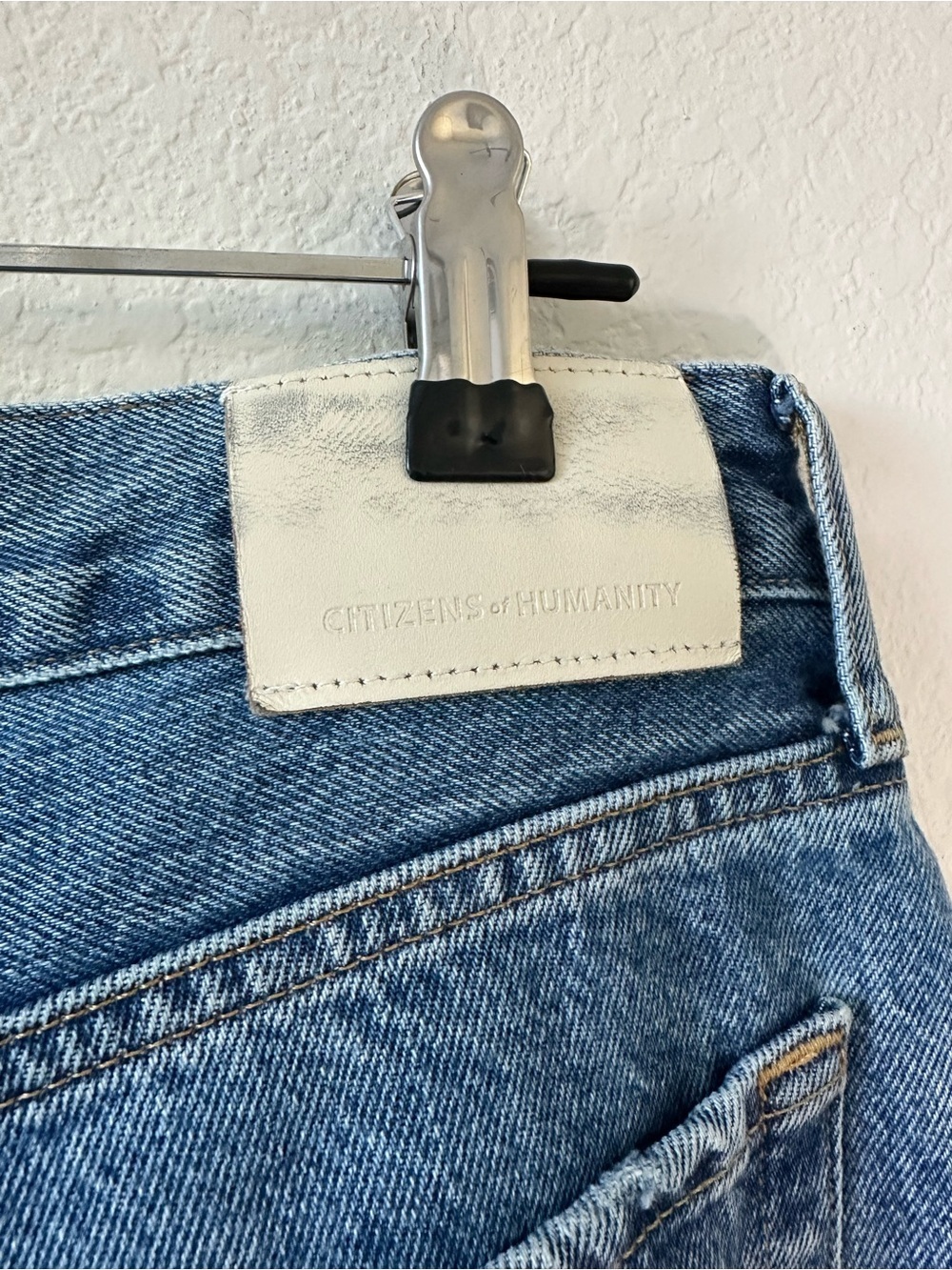 Citizens Of Humanity Miro Relaxed in Pacifica Rigid Barrel Leg Jeans SZ 31 - Picture 5 of 8